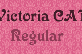 Victoria CAT Font