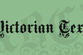 Victorian Text Font