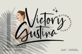 Victory Gustina Font Family