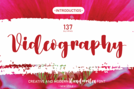 Videography Font