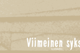 Viimeinen syksy Font