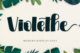 Violethe – Personal Use Font