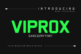 VIPROX Font Family
