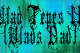 Vlad Tepes II (Vlads Dad) Font
