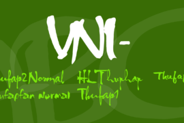 VNI- Font Family