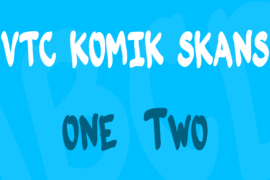 VTC Komik Skans Font Family