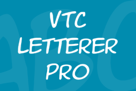 VTC Letterer Pro Font