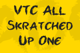 VTC All Skratched Up One Font