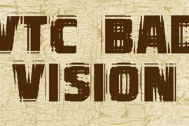 VTC Bad Vision Font