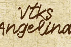 Vtks Angelina Font