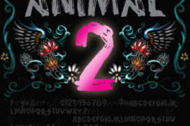 vtks animal 2 Font