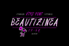 Vtks Beautizinea Font