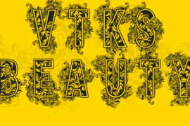 VTKS BEAUTY Font