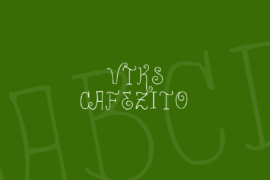 Vtks Cafezito Font