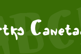 vtks Canetao Font