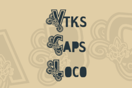 Vtks Caps Loco Font