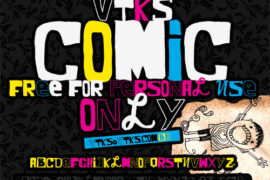 VTKS COMIC Font