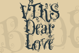 VTKS Dear Love Font