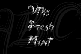 Vtks Fresh Mint Font