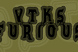 VTKS FURIOUS Font