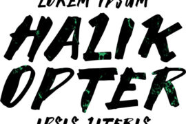 Vtks Halikopter Font