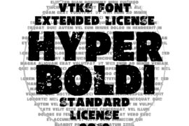 Vtks HyperBoldi Font