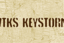 vtks keystorm Font