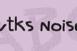 vtks noise Font