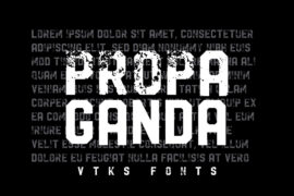 Vtks Propaganda Font