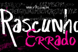 vtks Rascunho Errado Font