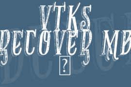 VTKS RECOVER MB 1 Font
