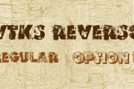 VTKS REVERSO Font Family