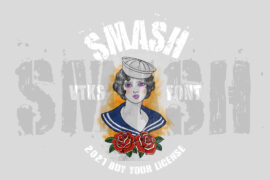VTKS SMASH Font