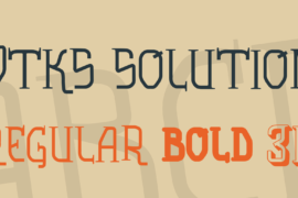 vtks solution Font Family
