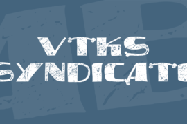 vtks syndicate Font