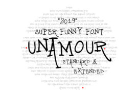 vtks unamour Font