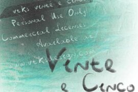 Vtks Vinte e Cinco Font