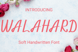 Walahard Font