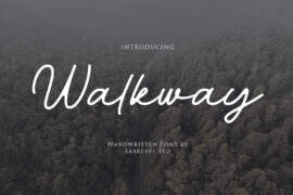 Walkway Demo Font