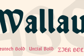 Wallau Font Family