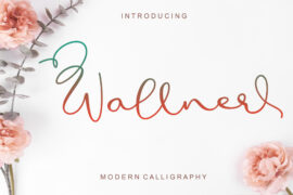 Wallner – Personal Use Font