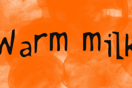 Warm milk Font