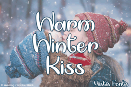 Warm Winter Kiss Font