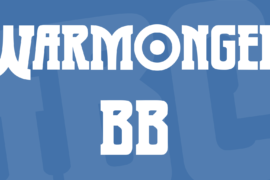 Warmonger BB Font