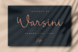 Warsini Font