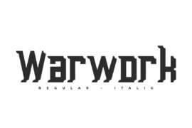 Warwork Demo Font Family