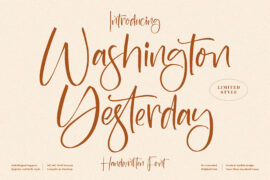 Washington Yesterday Font Family