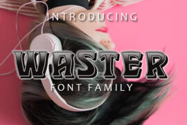 Waster Font Family