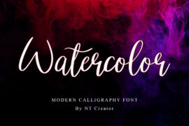 Watercolor Font