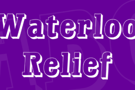 Waterloo Relief Font